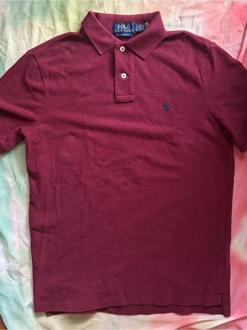 Polo Ralph Lauren Burgundy Polo Shirt